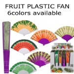 Fruit design plastic fan